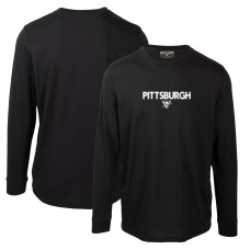 Футболка с длинным рукавом Pittsburgh Penguins Levelwear Oscar City Capsule - Black