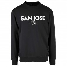 San Jose Sharks Levelwear Black Zane City Capsule Pullover Sweatshirt San Jose Sharks Levelwear Black Zane City Capsule Pullover Sweatshirt