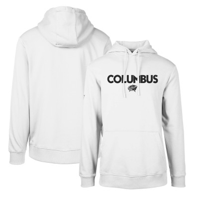Толстовка Columbus Blue Jackets Levelwear Podium City Capsule - White