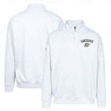 Vancouver Canucks Levelwear White Murray City Capsule Quarter-Zip Sweatshirt
