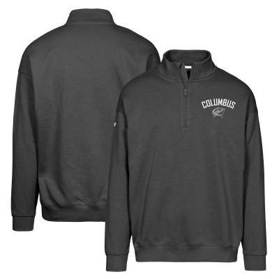Кофта на короткой молнии Columbus Blue Jackets Levelwear Murray City Capsule - Black