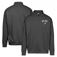 San Jose Sharks Levelwear Black Murray City Capsule Quarter-Zip Sweatshirt San Jose Sharks Levelwear Black Murray City Capsule Quarter-Zip Sweatshirt