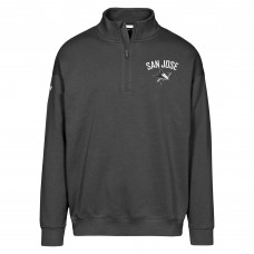 San Jose Sharks Levelwear Black Murray City Capsule Quarter-Zip Sweatshirt San Jose Sharks Levelwear Black Murray City Capsule Quarter-Zip Sweatshirt