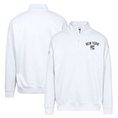 Кофта на короткой молнии New York Rangers Levelwear Murray City Capsule - White