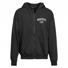 Толстовка на молнии Montreal Canadiens Levelwear Uphill City Capsule - Black