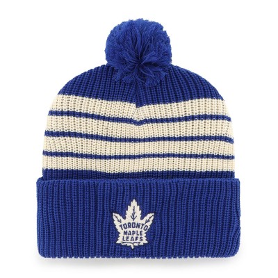 Шапка с помпоном Toronto Maple Leafs 47 Blue Old Time Hockey Barn