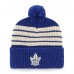 Шапка с помпоном Toronto Maple Leafs 47 Blue Old Time Hockey Barn