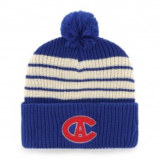 Шапка с помпоном Montreal Canadiens 47 Blue Old Time Hockey Barn