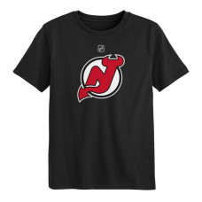 Футболка для дошкольника New Jersey Devils Outerstuff Black Primary Logo Футболка для дошкольника New Jersey Devils Outerstuff Black Primary Logo