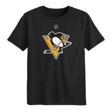 Футболка для дошкольника Pittsburgh Penguins Outerstuff Black Primary Logo