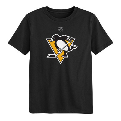 Футболка для дошкольника Pittsburgh Penguins Outerstuff Black Primary Logo