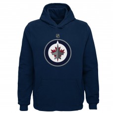 Толстовка Winnipeg Jets Youth Primary Logo - Navy