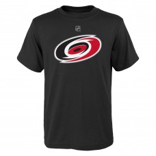 Футболка Подростковая Carolina Hurricanes Black Primary Logo