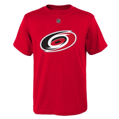 Футболка Подростковая Carolina Hurricanes Red Primary Logo
