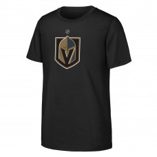 Футболка Подростковая Vegas Golden Knights Black Primary Logo