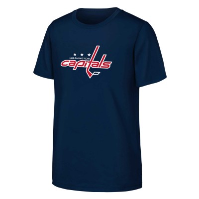 Футболка Washington Capitals Youth Primary Logo - Navy