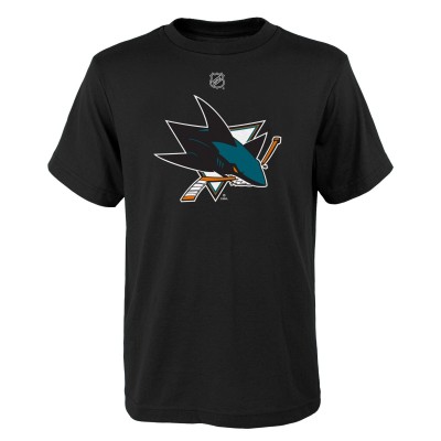 Футболка San Jose Sharks Youth Primary Logo - Black