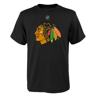 Футболка Chicago Blackhawks Youth Primary Logo - Black