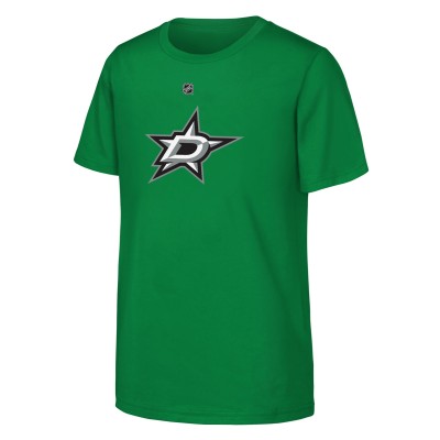 Подростковая Dallas Stars Kelly Green Primary Logo T-Shirt