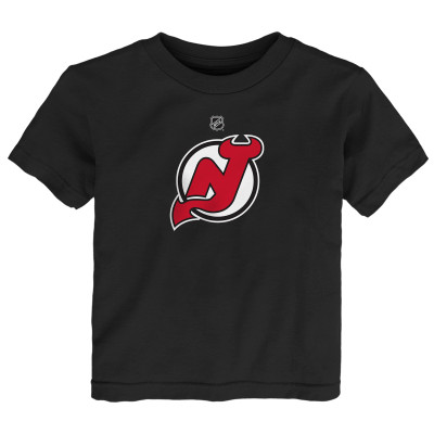 Футболка для малыша New Jersey Devils Outerstuff Black Primary Logo