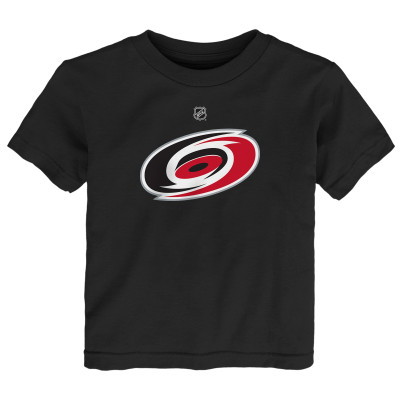 Детская Carolina Hurricanes Outerstuff Black Primary Logo T-Shirt
