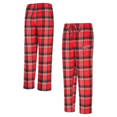 Пижамные штаны Detroit Red Wings Concepts Sport Region Flannel - Red/Black