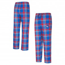 New York Rangers Concepts Sport Blue/Red Region Flannel Sleep Pants New York Rangers Concepts Sport Blue/Red Region Flannel Sleep Pants