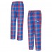 New York Rangers Concepts Sport Blue/Red Region Flannel Sleep Pants New York Rangers Concepts Sport Blue/Red Region Flannel Sleep Pants