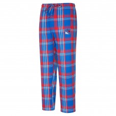 New York Rangers Concepts Sport Blue/Red Region Flannel Sleep Pants New York Rangers Concepts Sport Blue/Red Region Flannel Sleep Pants