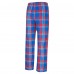 New York Rangers Concepts Sport Blue/Red Region Flannel Sleep Pants