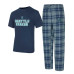 Seattle Kraken Concepts Sport Vector Top & Pants Sleep Set Seattle Kraken Concepts Sport Vector Top & Pants Sleep Set