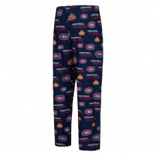 Штаны Montreal Canadiens Concepts Sport Navy All Over Print Knit Штаны Montreal Canadiens Concepts Sport Navy All Over Print Knit