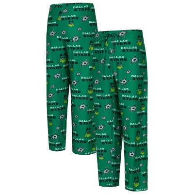 Штаны Dallas Stars Concepts Sport All Over Print Knit - Kelly Green