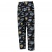 Los Angeles Kings Concepts Sport Black All Over Print Knit Pants