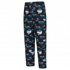 Штаны San Jose Sharks Concepts Sport Black All Over Print Knit