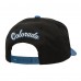 Бейсболка Colorado Avalanche Mitchell & Ness Black/Navy Backside Script Two-Tone Pro Crown