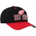 Бейсболка Detroit Red Wings Mitchell & Ness Backside Script Two-Tone Pro Crown - Black/Red