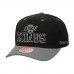 Бейсболка Los Angeles Kings Mitchell & Ness Black/Silver Backside Script Two-Tone Pro Crown