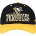 Бейсболка Pittsburgh Penguins Mitchell & Ness Black/Gold Backside Script Two-Tone Pro Crown