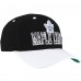 Бейсболка Toronto Maple Leafs Mitchell & Ness Black/White Backside Script Two-Tone Pro Crown