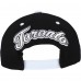 Бейсболка Toronto Maple Leafs Mitchell & Ness Black/White Backside Script Two-Tone Pro Crown