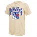 Футболка Artemi Panarin New York Rangers Majestic Threads Dynasty Name & Number Tri-Blend - Cream
