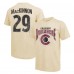 Футболка Nathan MacKinnon Colorado Avalanche Majestic Threads Dynasty Name & Number Tri-Blend - Cream