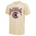 Футболка Nathan MacKinnon Colorado Avalanche Majestic Threads Dynasty Name & Number Tri-Blend - Cream