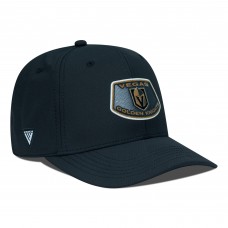 Бейсболка Vegas Golden Knights Levelwear Black Rise Skylight