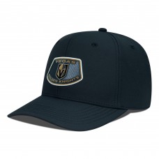 Бейсболка Vegas Golden Knights Levelwear Black Rise Skylight