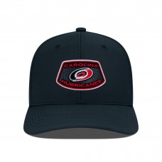 Бейсболка Carolina Hurricanes Levelwear Black Rise Skylight