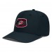 Бейсболка Carolina Hurricanes Levelwear Black Rise Skylight