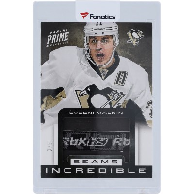 Evgeni Malkin Pittsburgh Penguins 2012-13 Panini Prime Game Used Reebok Relic #21 #3/5 Card