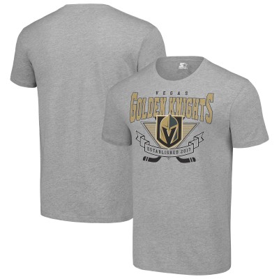 Футболка Vegas Golden Knights Starter Team Logo Graphic - Heather Gray